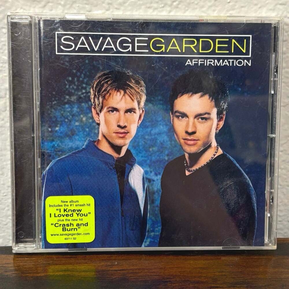 Savage Garden Affirmation CD 1999 Sony Music 90s Media Y2K Rock Grunge